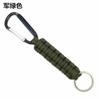 Großhandel Multifunktion ale Outdoor Anti-Lost Trage gurt Wasser flasche Haken Lanyard Gewebte Werbe Fallschirm schnur Schlüssel bund