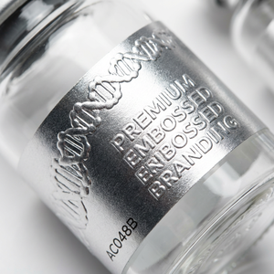 Étiquettes de flacons de peptides lumineuses et fluorescentes haute visibilité - Autocollants synthétiques phosphorescents pour la chaîne du froid et la sécurité en laboratoire - Product Image 1