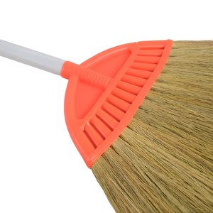 Balai en herbe naturelle Rayung Macan avec tête en plastique, manche long, balai pour nettoyer les sols, fabriqué en Indonésie - Product Image 4