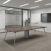 Meubles de bureau de luxe de haute qualité, bureau, table de réunion, table de conférence moderne pour immeuble de bureaux