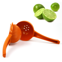 Presse-citron Extracteur de jus de citron vert Alésoir Presse à main manuelle Presse-agrumes orange en alliage d'aluminium pour la cuisine