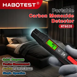 Détecteur de monoxyde de carbone professionnel HEDAO HT6020, détecteur de CO portable, 0-1000 PPM, réponse rapide, affichage haute précision - Product Image 3