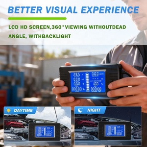 100A 12V LCD 디스플레이 디지털 전류 전압 태양광 배터리 테스터 모니터 미터 - Product Image 5
