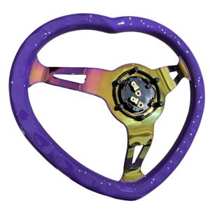 <span class=keywords><strong>Volant</strong></span> de course universel en ABS galvanisé en forme de cœur personnalisé <span class=keywords><strong>volant</strong></span> de voiture <span class=keywords><strong>volant</strong></span> de voiture - Product Image 6