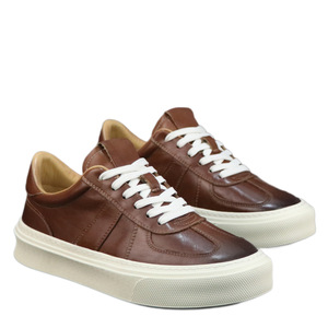 Calzado Deportivo Negro Casual con Cordones, Ligero, para Primavera, Otoño y Verano, con Suela de Goma Gruesa y Amortiguación, de Cuero Genuino, Gran Venta - Product Image 4
