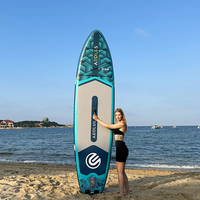 Voile de Windsurf Certifiée CE, Polyvalente, en PVC Écologique, avec Ailerons Amovibles, Kit de Sports Nautiques d'Extérieur Haute Performance