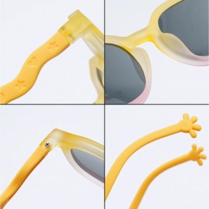 Gafas <span class=keywords><strong>de</strong></span> Sol Personalizadas con Forma <span class=keywords><strong>de</strong></span> Dopamina, <span class=keywords><strong>de</strong></span> Silicona Suave, con <span class=keywords><strong>Lentes</strong></span> Polarizadas a la Moda, Gafas <span class=keywords><strong>de</strong></span> Sol Personalizables - Product Image 4