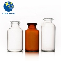 En gros divers personnaliser les tailles Transparente en verre de borosilicate flacons