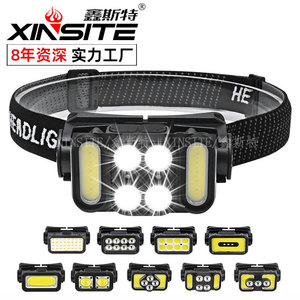 Xinster LED-Stirnlampe Typ C Wiederaufladbar mit Induktionssensor COB Hochintensiv für Nachtangeln Laufen Outdoor - Product Image 2
