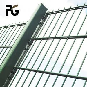 High Quality Decorative 868 Galvanized Decorative Durable Protective Double Wire Garden Fence