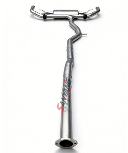 Tuyaux d'échappement Catback personnalisés en usine pour Volvo S60 V40 V50 V60 V70 <span class=keywords><strong>V90</strong></span>, système d'échappement de tuning avec silencieux à valve, ajustement parfait, acier inoxydable 304 - Product Image 4