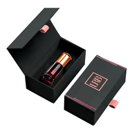 Oud attar rigide personnalisé boîtes cadeau de luxe carton papier parfum boîte d'emballage personnalisée boîte cadeau en papier