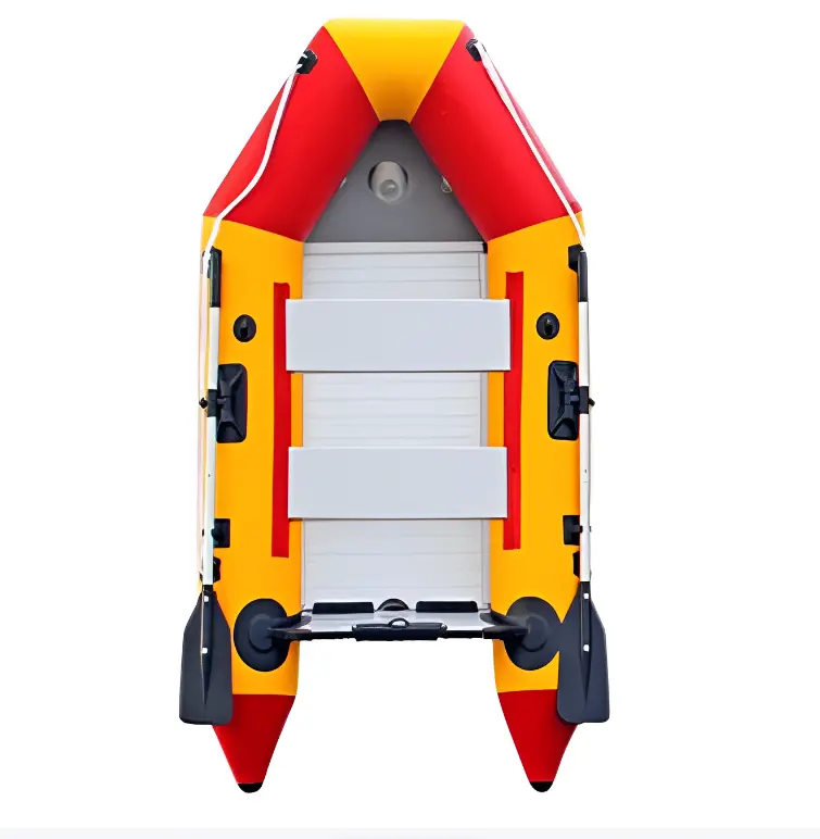 베스트 셀러 3.3m 호버크래프트 카누 바르체 곤플 폰톤 페달 순찰 물 풍선 보트