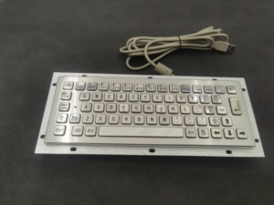 Ngành công nghiệp kiểm soát chữ nổi back-lit Bàn phím SUS304 nút nhúng cài đặt phòng không thấm nước công nghiệp kim loại Khung bàn phím - Product Image 6