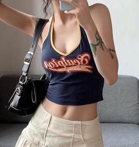 Customized Cheerleading <strong>Crop</strong> <strong>Tops</strong> Women's <strong>Navy</strong> <strong>Blue</strong> Georgette Floral Printed <strong>Crop</strong> <strong>Top</strong> with Sharara and Jacket Co-ord Set - Product Image 4