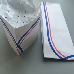 Gorros de Chef Desechables de un Solo Uso, Gorros de Papel con Rayas Blancas para la Industria Alimentaria, para Restaurantes, con Opción de Impresión Personalizada - Product Image 1