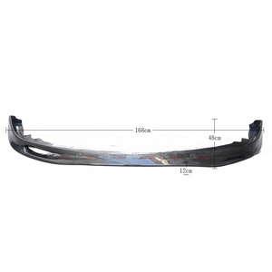 Lèvre de pare-chocs avant en fibre de carbone style Spoon pour tuning automobile K6 EG 3D 1992-1995 - Product Image 4