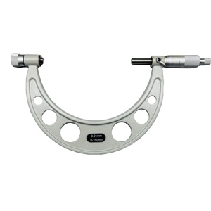 0-150mm 0-6 "tốt đúc khung micromet hoán đổi cho nhau đe 0.01mm/0.001" độ chính xác <span class=keywords><strong>Chrome</strong></span> mạ hộp gỗ bao bì - Product Image 1