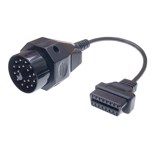 Cable adaptador de conector OBD2 de 20 pines a 16 Pines, accesorio para diagnóstico, E31, E32, E34, E36, OBD, <span class=keywords><strong>2</strong></span> a 20 pines - Product Image 2