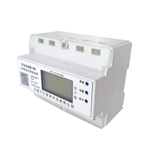 Medidor de energía de riel DIN trifásico de alta calidad, monitoreo remoto, pantalla LCD, medidor eléctrico digital de 3 fases - Product Image 1