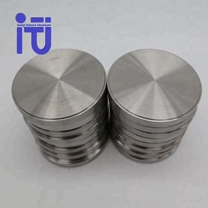 Stok pabrik Baoji blok Disk medis logam campuran Titanium pelat bulat Grade5 ASTM F136 penggunaan medis Titanium pada Lab gigi - Product Image 6