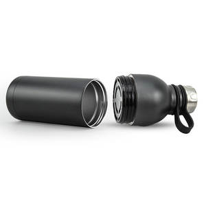 Bouteille d'eau à Double paroi en acier inoxydable, 500ml, contenant sous vide, non réutilisable, nouveau design, livraison gratuite - Product Image 2