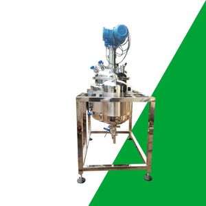 ถังปฏิกิริยาสแตนเลสแบบปรับแต่งได้ รับรองมาตรฐาน ISO CE ATEX รับประกัน 1 ปี เครื่องจักรเคมีสำหรับทำความร้อน/ทำความเย็น น้ำหนัก 120 กก. - Product Image 2