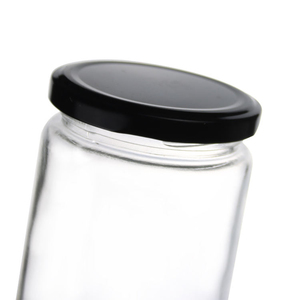 120ml 160ml 220ml 330ml 400ml 580ml Kitchen Containers Cylinder Glass Food <b>Storage</b> Jar with Metal Lid - Product Image 6