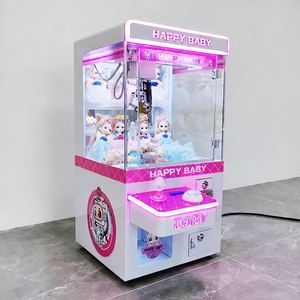 Machine à griffes mini <span class=keywords><strong>en</strong></span> gros style Tide House avec accepteur de billets, construction <span class=keywords><strong>en</strong></span> métal, acrylique et <span class=keywords><strong>plastique</strong></span> pour centres d'amusement - Product Image 1