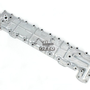 Cubierta del enfriador de aceite del motor ZX220 <span class=keywords><strong>ZX230</strong></span> ZX240 6BG1T 6BD1 Compatible con 1-11281028 11281038-1-0 Cubierta del enfriador de aceite del motor para Isuzu - Product Image 2