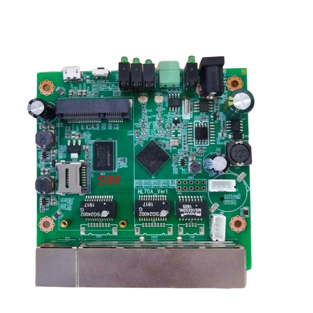 192.128.1.1 MT7620A Flash 16M DDR2 128M Openwrt Industrial Router 3G 4g Wifi Pcb