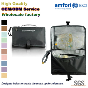Vente en gros Sac à langer de voyage étanche <span class=keywords><strong>pour</strong></span> maman Station de matelas à langer portable lavable <span class=keywords><strong>pour</strong></span> bébé Sac à langer - Product Image 1