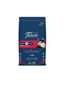 פליציה אורז טלה מבוגר יבש מזון כלבים 3 ק "ג כל העונה צבעים כחול/אדום - Product Image 1