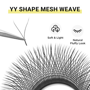 Pestanas YY Lash Volume <span class=keywords><strong>2D</strong></span> Premade Easy Fan Extension de cils Double pointe Cilios YY Extensions de cils Cilia Cils YY - Product Image 4