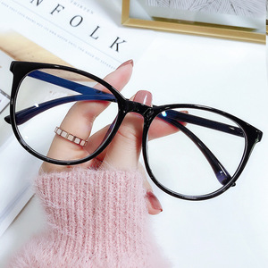 Nouvelle mode Lunettes unisexes à grande monture Version coréenne rouge uni anti-myopie bleue Produit <span class=keywords><strong>de</strong></span> vente en gros - Product Image 6