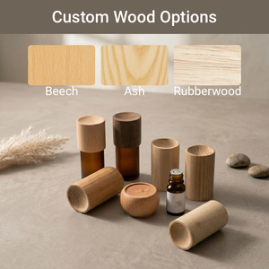 Difusor de Aroma de Madera Natural Personalizado WeWood de Vietnam, Difusor de Fragancia de Aceites Esenciales Reutilizable sin Llama con Tapa de Madera - Product Image 5