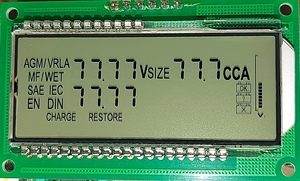 Detector TN com Display LCD: para Testadores de Bateria e Instrumentos de Medição, 52X26mm, 5.5V - Product Image 2