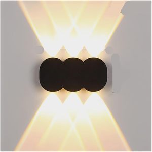 Vente en gros de lampes murales LED extérieures modernes IP65 étanches, longues, pour jardin, balcon, décoration, éclairage de cour, rue - Product Image 1