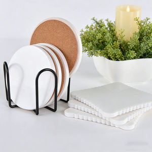 Highly Absorbent Ceramic <b>Coaster</b> Set Custom Logo Blank Sublimation Mats <b>for</b> Cups Mugs Non-Slip <b>Drink</b> <b>Coasters</b> - Product Image 4