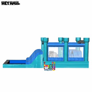 Heyeasyuse PVC thương mại chướng ngại vật bơm hơi đá cẩm thạch màu Trampoline - Product Image 2