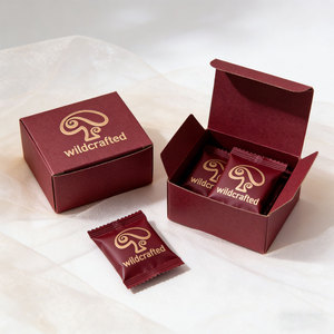 Scatola Regalo per Dessert di Lusso Personalizzata ed Ecologica, Confezione in Cartone Kraft per Alimenti, Scatola di Carta per Macarons con Divisorio/Finestra - Product Image 2