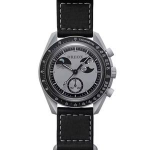 DREOX Orologi di Coppia alla Moda, Edizione Speciale Missione Spaziale, Cronografo al Quarzo per <span class=keywords><strong>Uomo</strong></span> e <span class=keywords><strong>Donna</strong></span> - Product Image 3