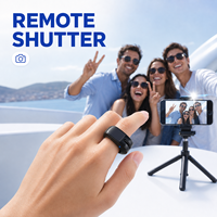 Ratón Inalámbrico de Anillo 5.3, Control Remoto para Presentaciones PPT, Pasador de Páginas para Laptop, Tablet, PC, Receptor USB