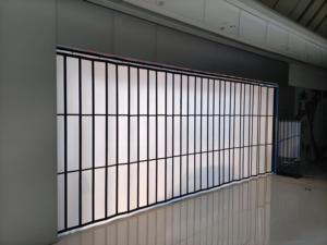 Görünmez bölme dar çerçeve dış alüminyum veranda sürgülü garaj Pvc şeffaf katlanır kapı odaları için - Product Image 2