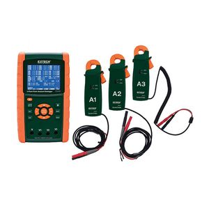 Nouvel analyseur de puissance triphasé 1200A de marque Extech, enregistreur de données PQ3450, PQ2071, PQ3350-1, PQ3450-12, PQ3350-3 - Product Image 3