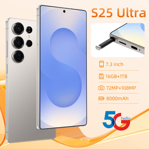 Nhà Máy Giá 2025 New 5g S25 siêu <span class=keywords><strong>Android</strong></span> 5g điện thoại thông minh 7.3-inch mtk6889 HD Octa Core Deca core CPU thông minh 5g chơi game toàn cầu - Product Image 1
