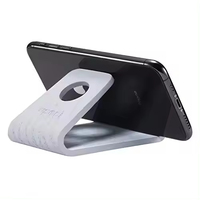 SAMDI Logo personnalisé Station d'accueil de téléphone portable en bois naturel pour la maison ou le bureau Accessoire de support de téléphone portable en gros