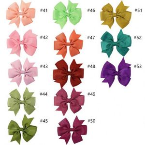 Grosgrain Ribbon Durable Boutique Hair Bow <b>Clip</b> for Girls-Thermal Transfer Printed Promotional Kids Hair Accessories Party Gift - Product Image 3