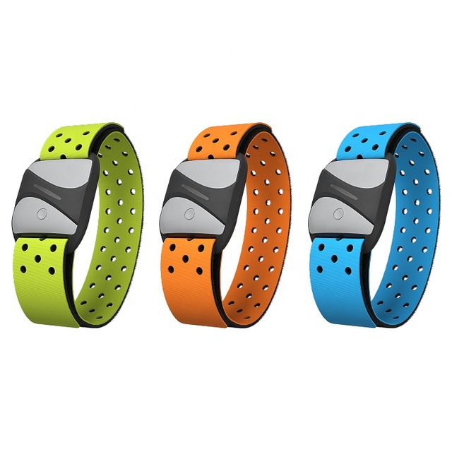 Wireless ANT+ Chest Strap Heart Rate Monitor Armband with LED Lights