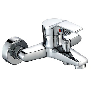 Nuovo prodotto per ferramenta acqua calda e fredda <span class=keywords><strong>rubinetto</strong></span> in lega di zinco <span class=keywords><strong>a</strong></span> maniglia singola parete miscelatore doccia accessori per bagno - Product Image 1